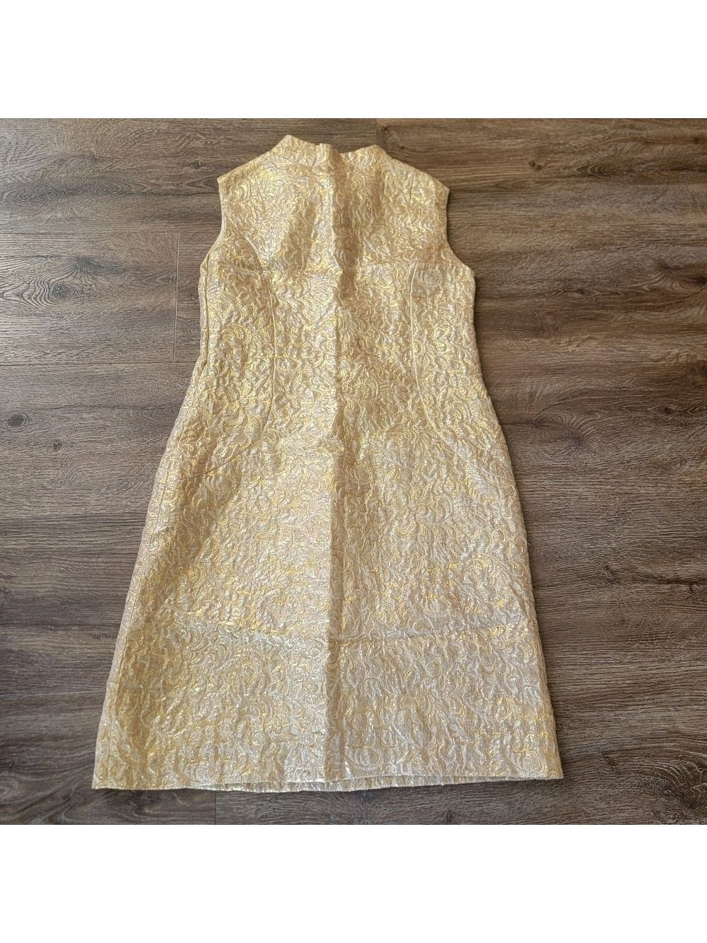 Vintage Gold Dress by Gina Rinaldi #1827 - Picture 10 of 15